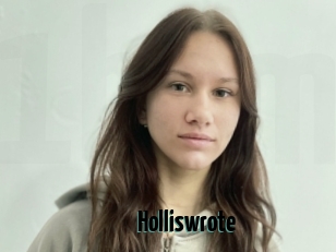 Holliswrote