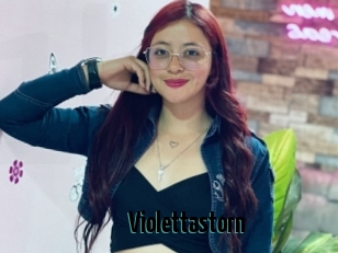 Violettastorn